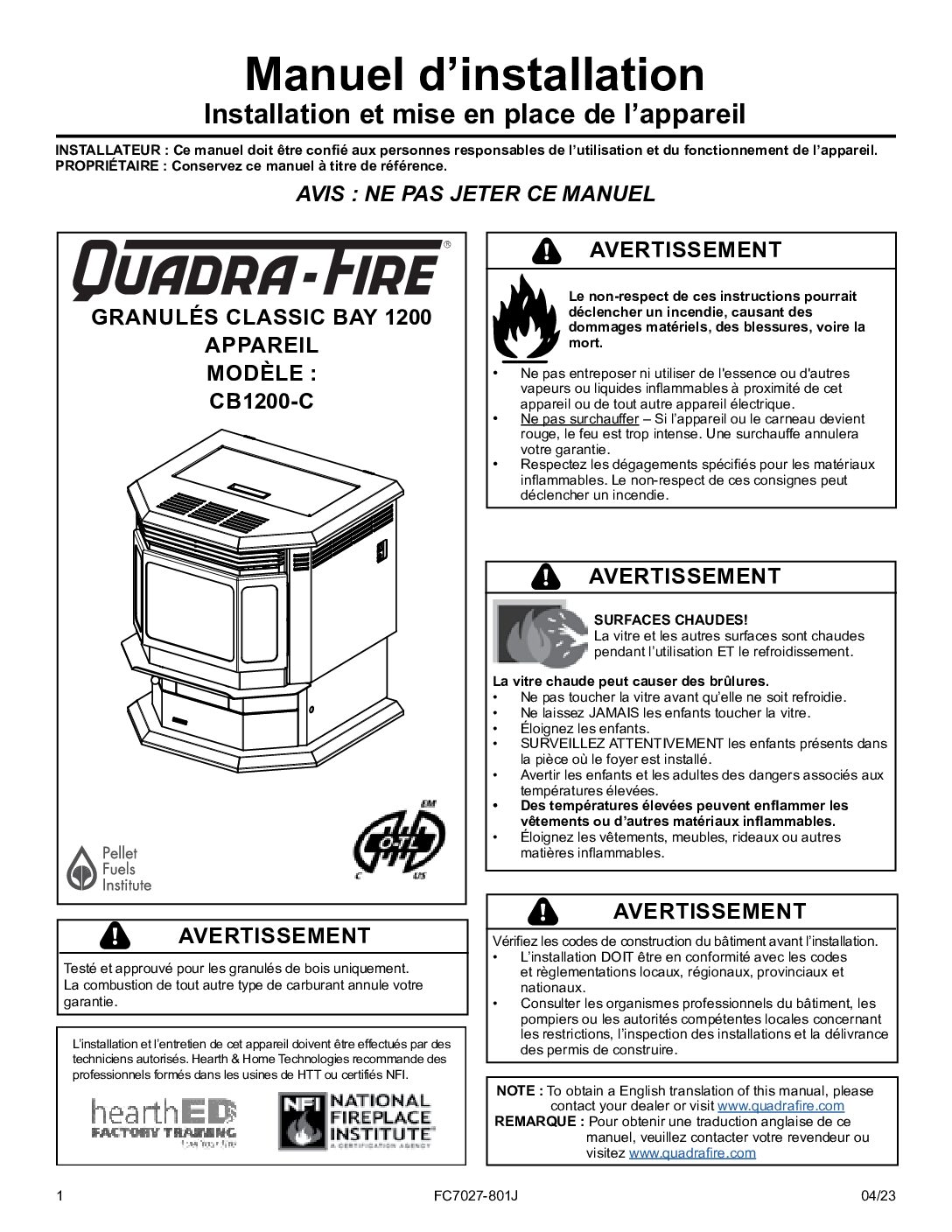Quadra-Fire Classic Bay 1200 – Image 10