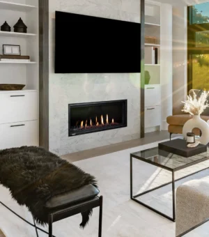 Foyer au Gaz Linéaire tout équipé DelRay DRL3613NI-2