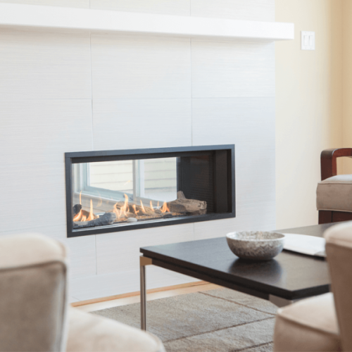 Transformez votre salon avec le VALOR Foyer au gaz L1 SEE-THRU, un foyer au gaz Vevor qui combine esthétique et efficacité.