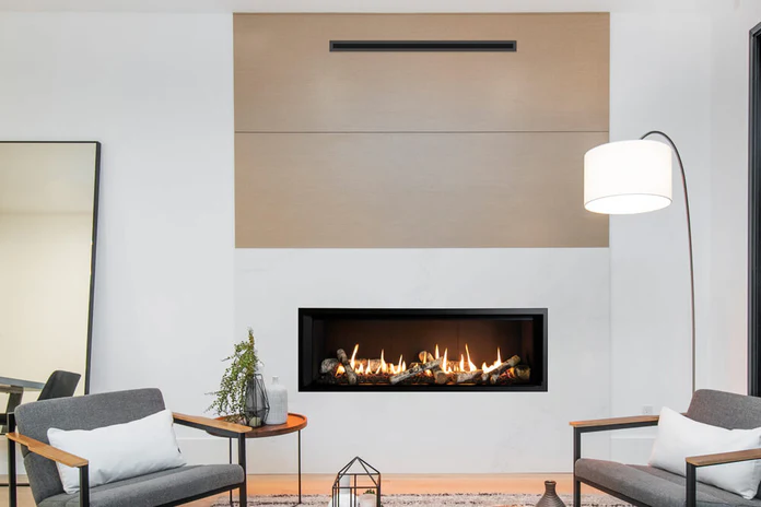 Transformez votre salon avec le VALOR Foyer au gaz L2, un foyer au gaz Vevor qui allie esthétique et efficacité.