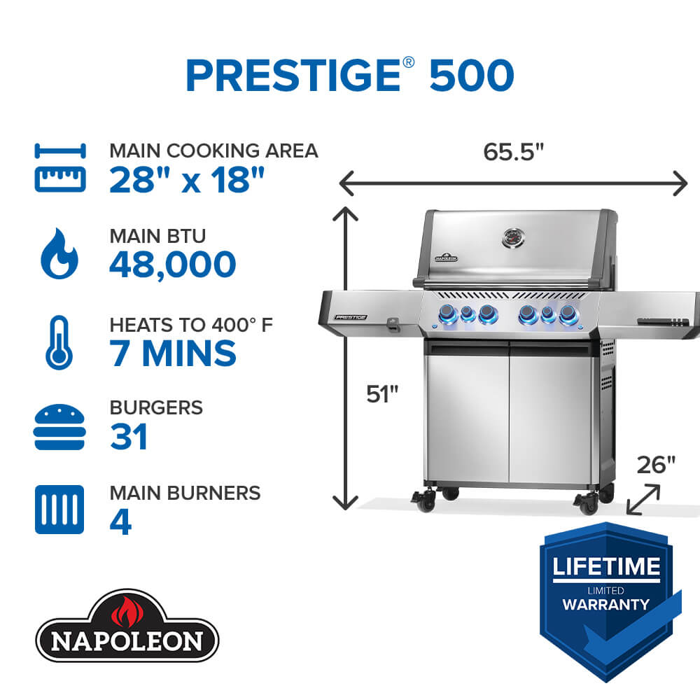 Napoléon BBQ Prestige® 500 RSIB – Image 3