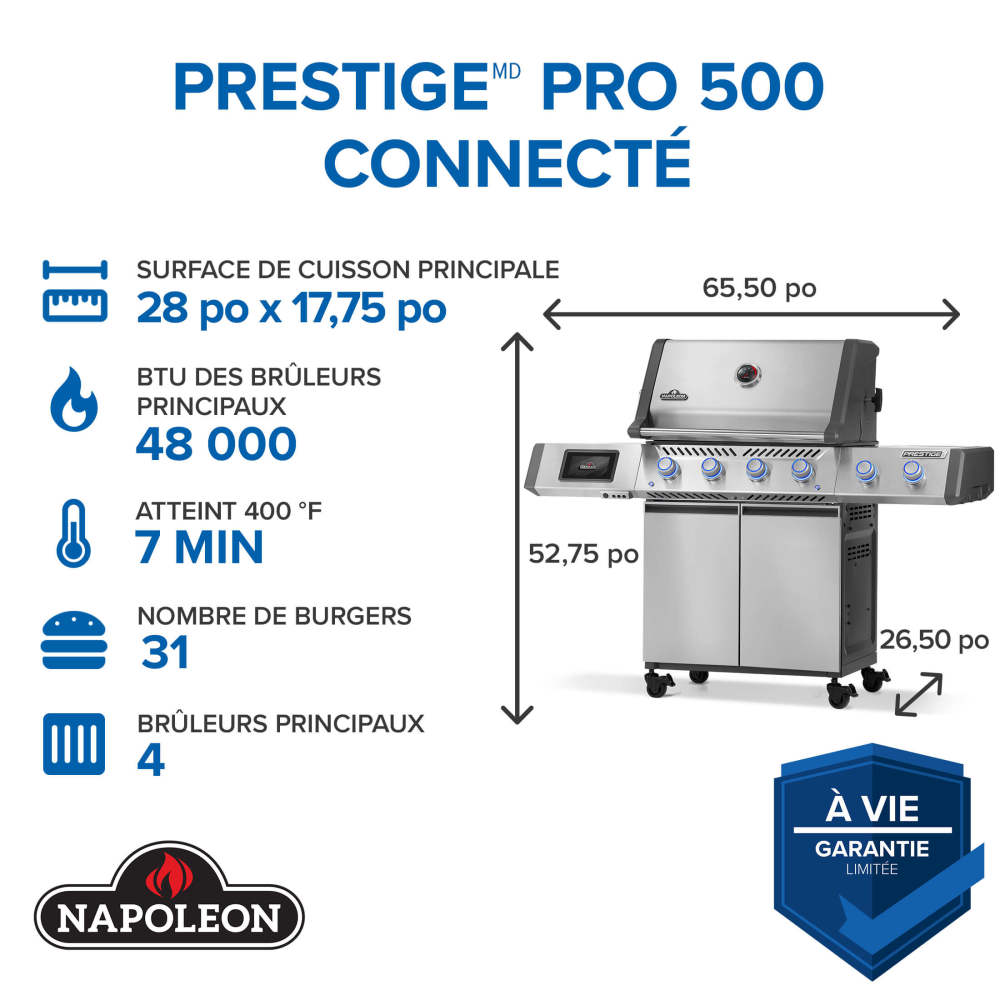 Napoléon BBQ Prestige® PRO 500 – Image 11