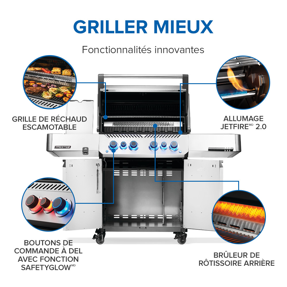 Napoléon BBQ Prestige® 500 connecté RSIB – Image 4