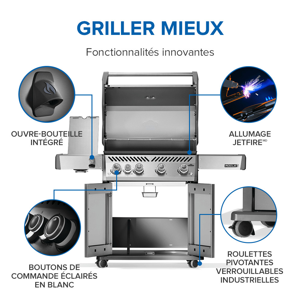 Napoléon BBQ Rogue® PRO 525 SIB – Image 5