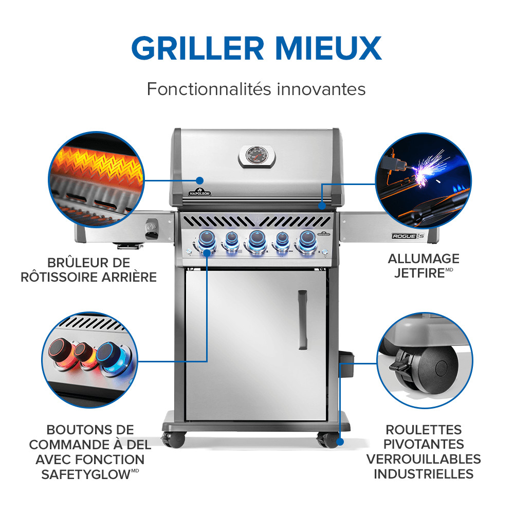 Napoléon BBQ Rogue® PRO-S 425 RSIB – Image 5