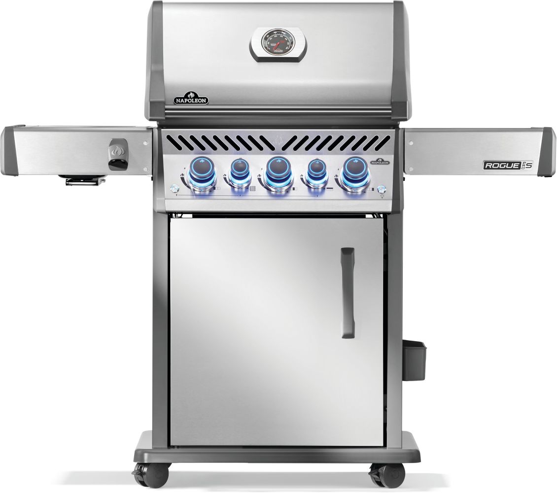 Découvrez le Napoléon BBQ Rogue PRO-S 425 RSIB, un barbecue haut de gamme conçu pour offrir polyvalence, durabilité et cuisson uniforme.