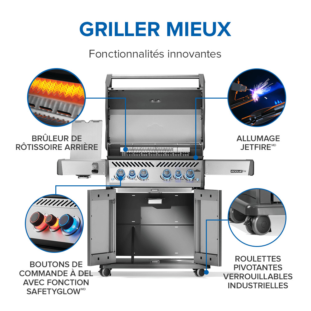 Napoléon BBQ Rogue® PRO-S 525 RSIB – Image 6